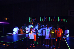 Black Light Table Tennis 2013